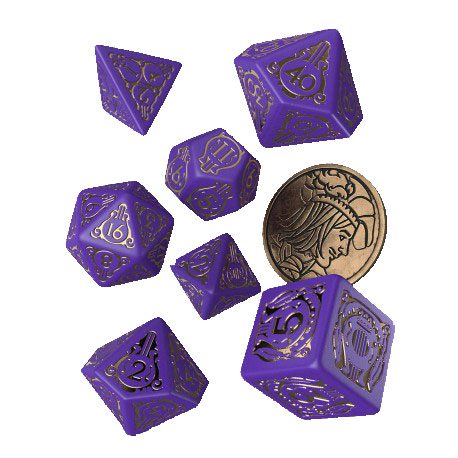 The Witcher pack dés Yennefer Sorceress Supreme (7)